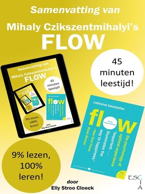 cover image of Samenvatting van Mihaly Csikszentmihalyi's Flow